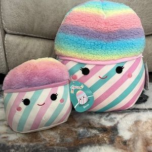 Squishmallows Bevin 11/12” & 7”! BNWT